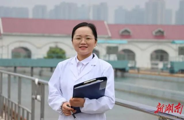 长沙水业集团中南水科汤婷用青春守护点点滴滴