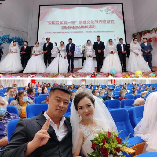 在热烈的氛围中,大家共同唱响爱党爱国爱家的主旋律,凝聚奋进新时代