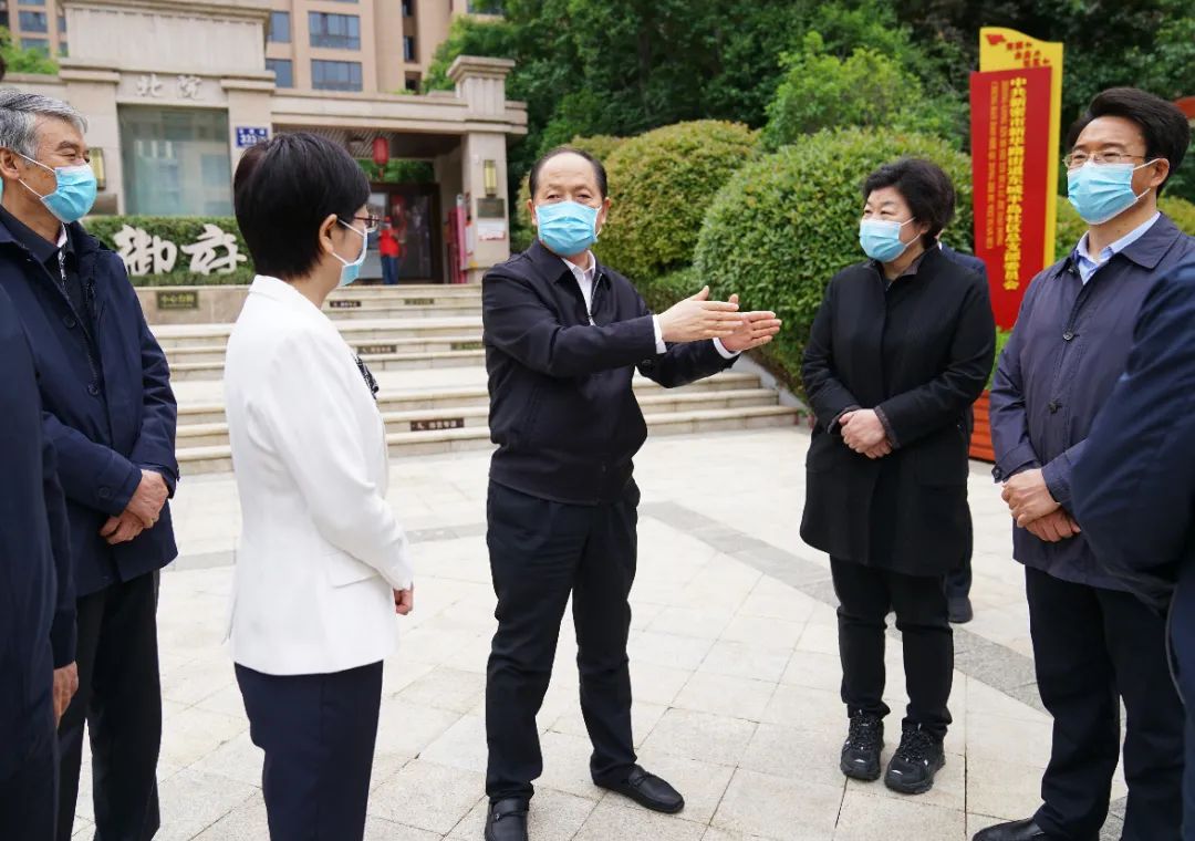 安伟在新密市调研督导疫情防控工作