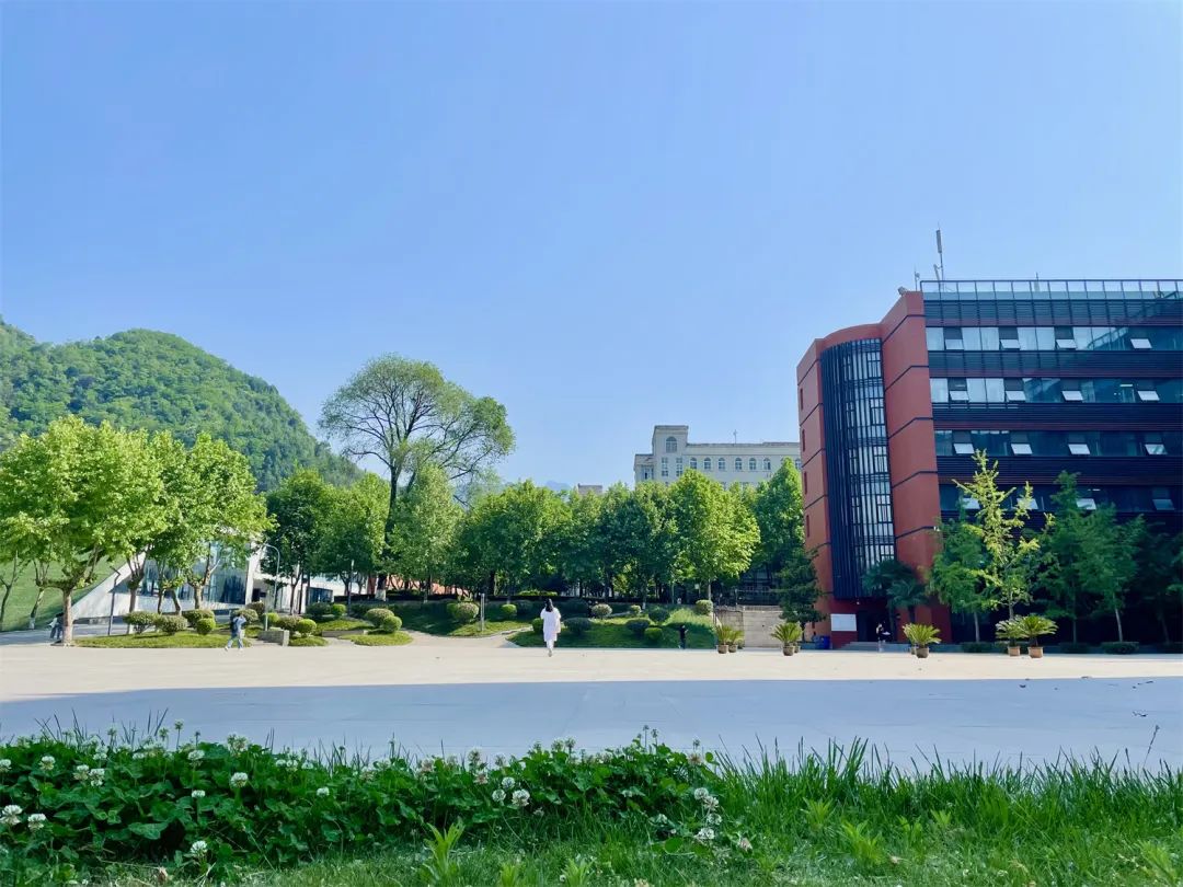 西安翻译学院的夏天静谧而美好充满活力与生机