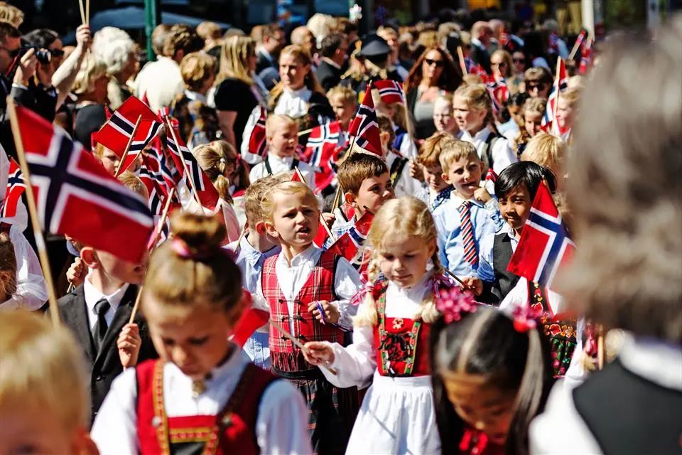 挪威国庆图片