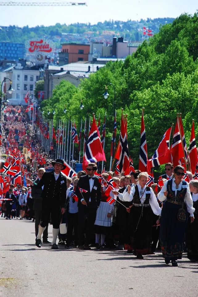 挪威国庆图片