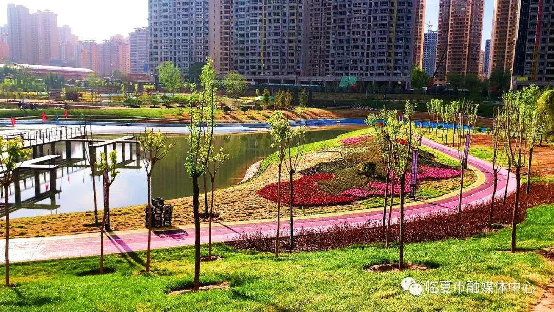 临夏市东区新建公园图片