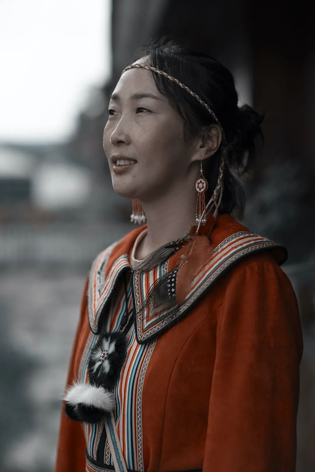 在内蒙古根河市敖鲁古雅使鹿部落,你能感受到中国北方游牧民族原始的