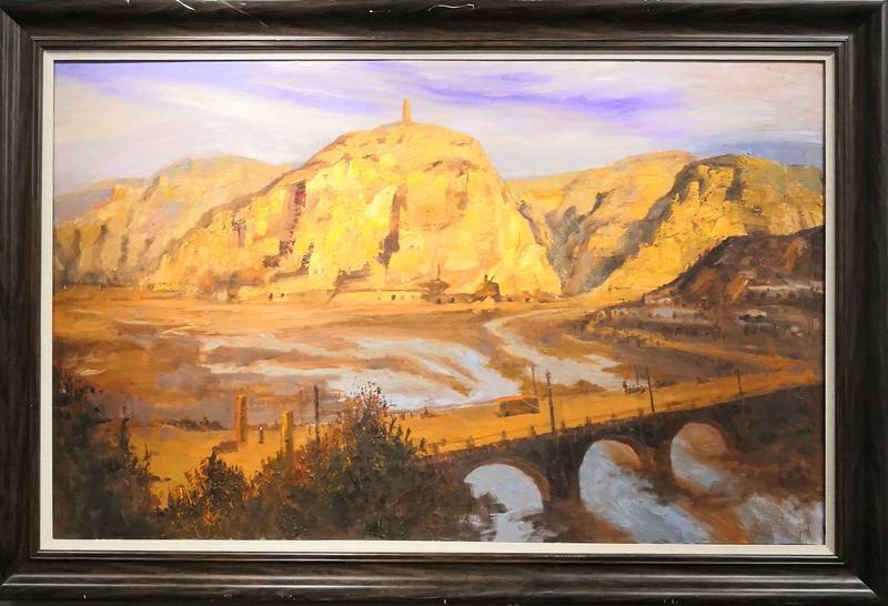 陕西西安雁塔区举办纪念延安文艺座谈会80周年美术作品展