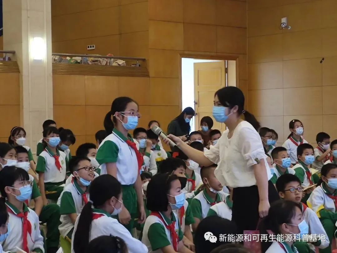 院士专家校园行丨徐莹研究员走进荔湾区芳村小学讲述生物质的前世与