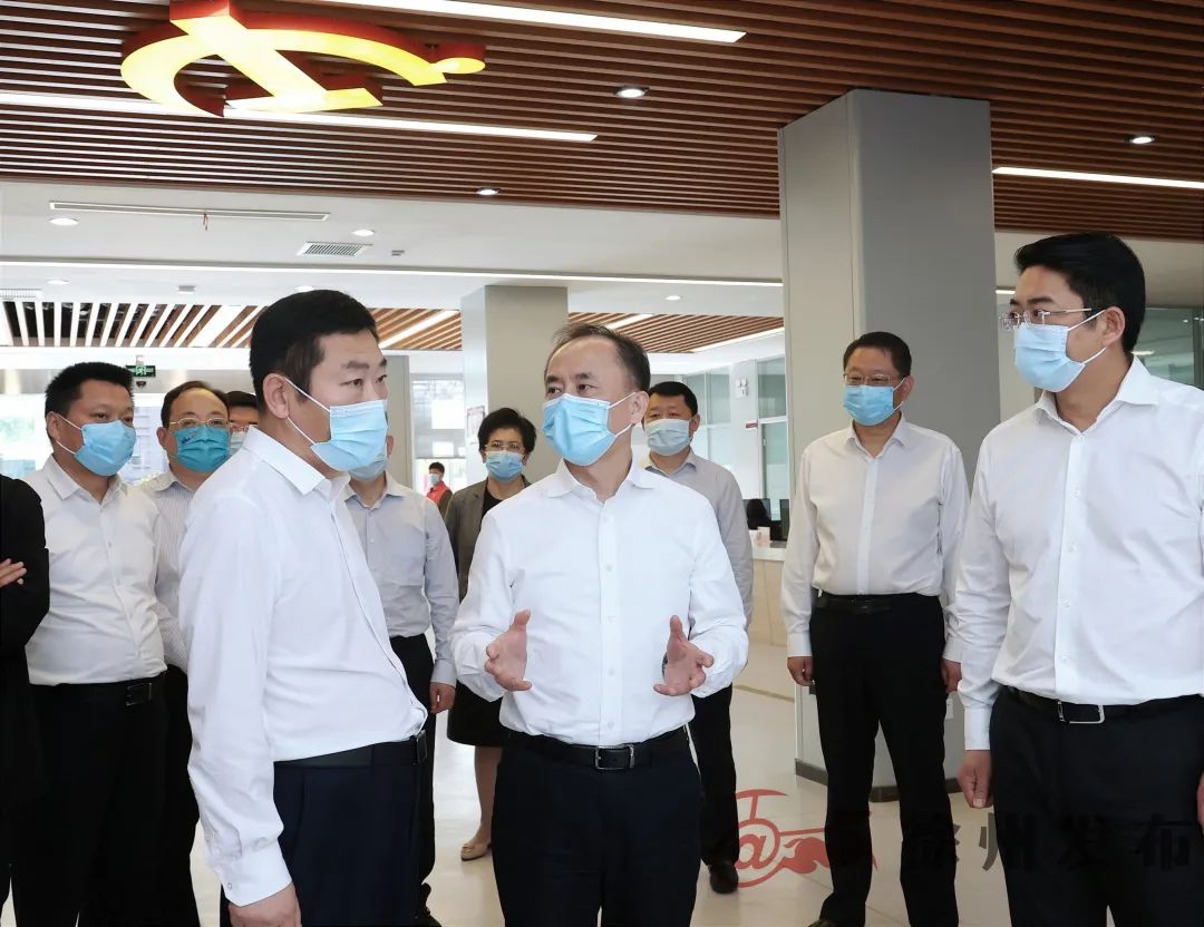 努力开创邳州各项事业发展新局面宋乐伟到邳州市调研
