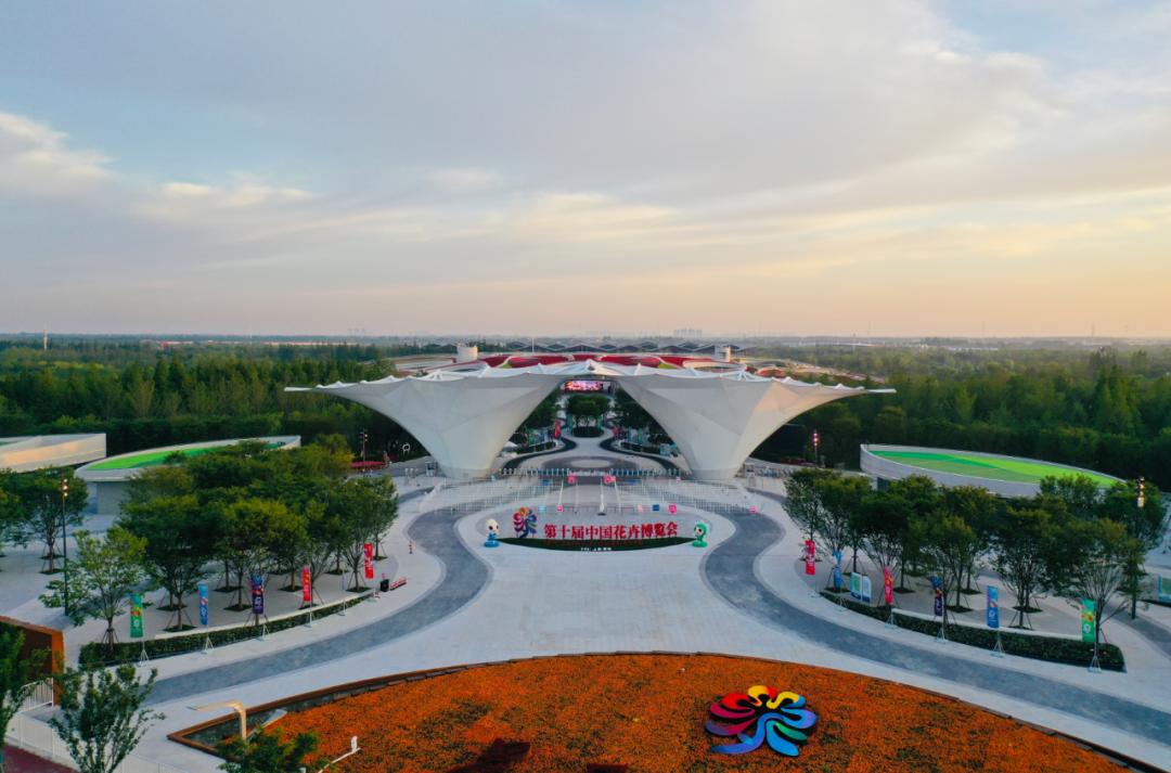 去年今日第十届中国花博会在崇明开幕