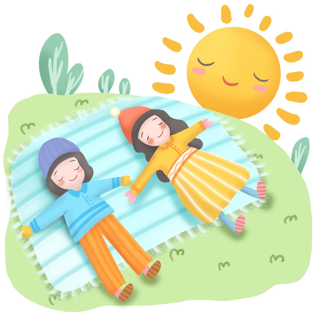 就是这么给力说走就走的周末是不是更想在草地上沐浴阳光了这个天气