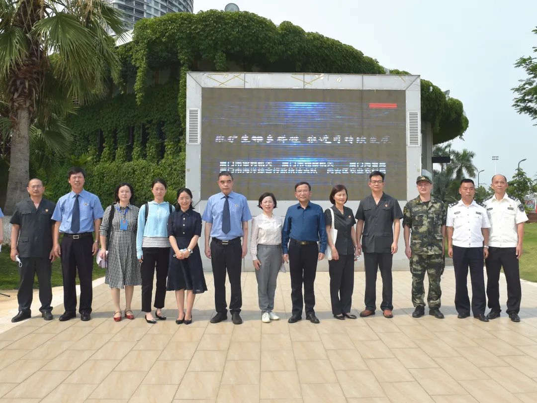 5月20日下午,厦门市检察机关联合厦门市审判机关,厦门海警局,厦门市