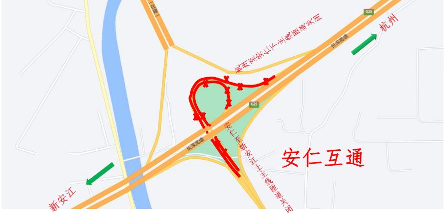 安仁高速线路图图片