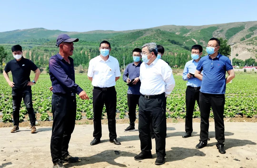 赵红革统筹抓好蔬菜产销和疫情防控工作
