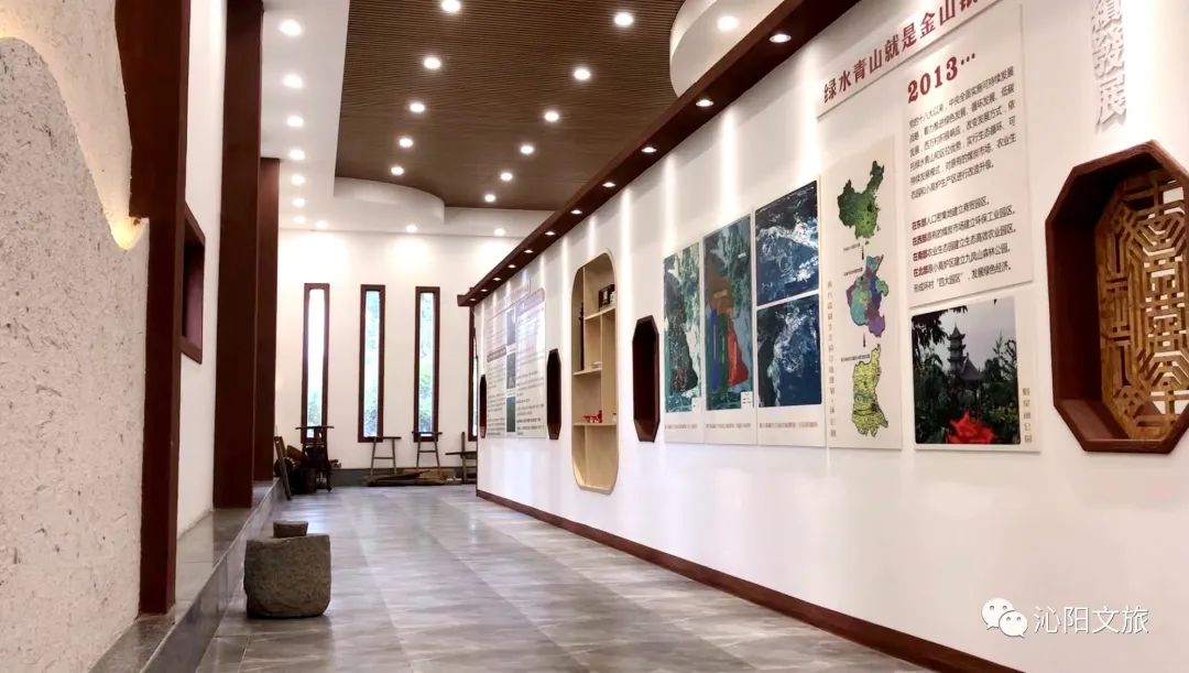 与山王庄镇不同,沁阳市西万镇西万村建设了集体经济规划展览馆,整体