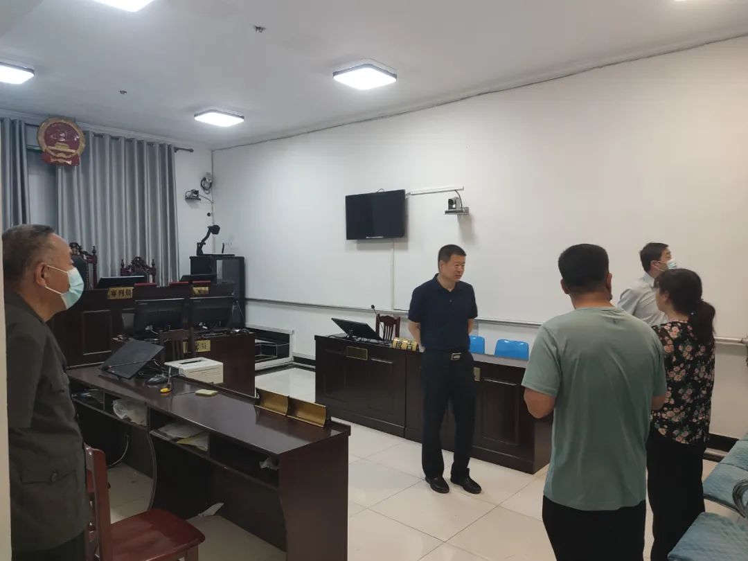 优化提升法庭司法服务能力,5月24日上午,南宫法院党组书记,院长王东辉