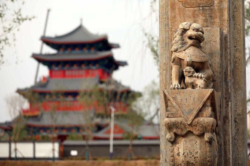 河北沧州大运河景观带成为城市文化新地标
