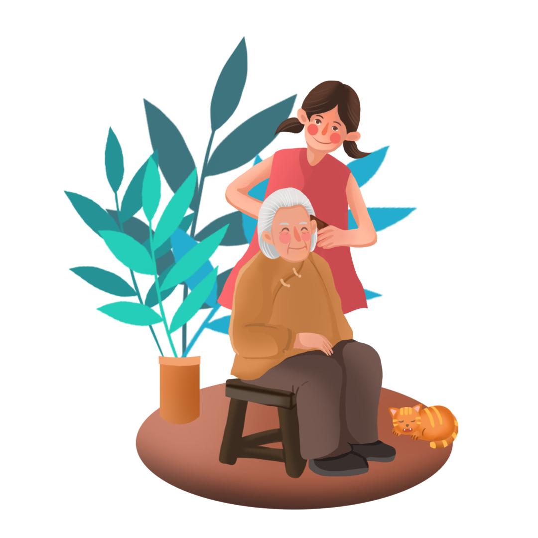 针对院内老人理发难的现状,杭州市第二社会福利院推出了"我们帮您来