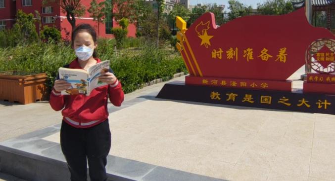 网络文明建设新河县滏阳小学读书周系列主题活动