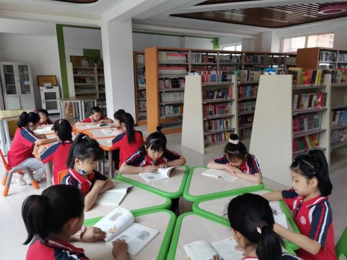 网络文明建设新河县滏阳小学读书周系列主题活动