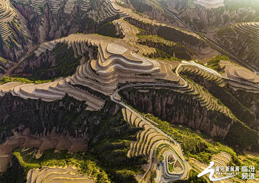 大美山西视觉临汾夏日永和梯田