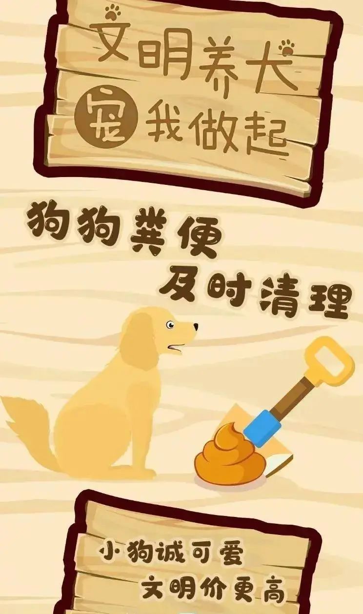 【关注】遵守养犬规范,做文明养犬人