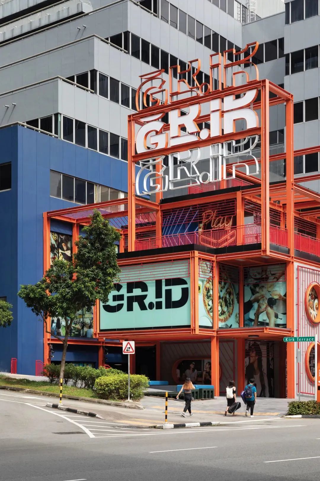 spark新作新加坡grid商业改造后工业美学的自我个性表达