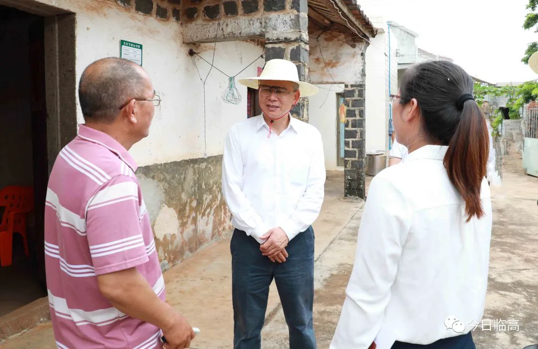 刘平治到临高调研乡村振兴和项目建设工作