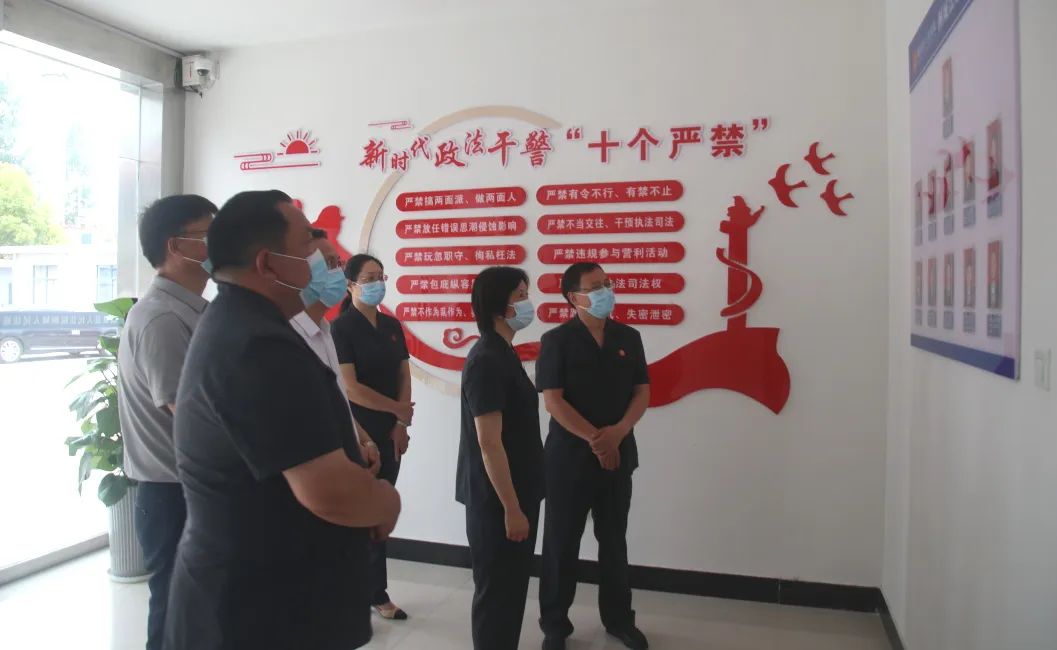 苏勇院长到临泉法院调研指导并公开接访