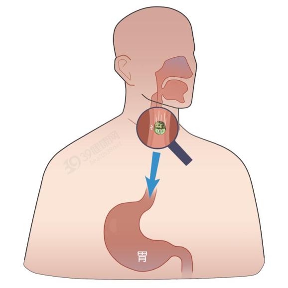 吞人肚子里消化图片