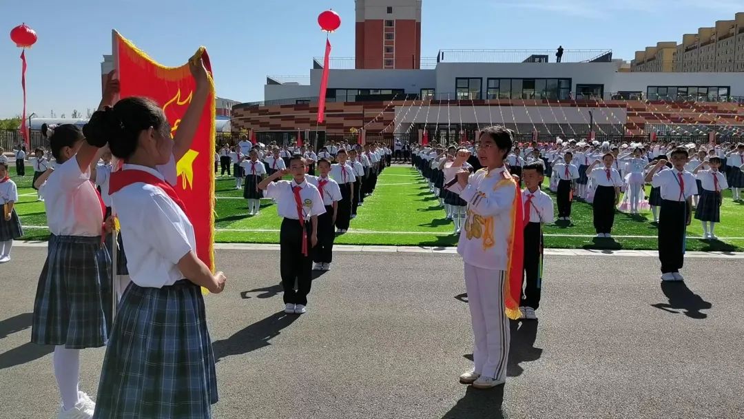 卓资县北京朝阳学校小学部县北完小分别举办庆六一主题活动