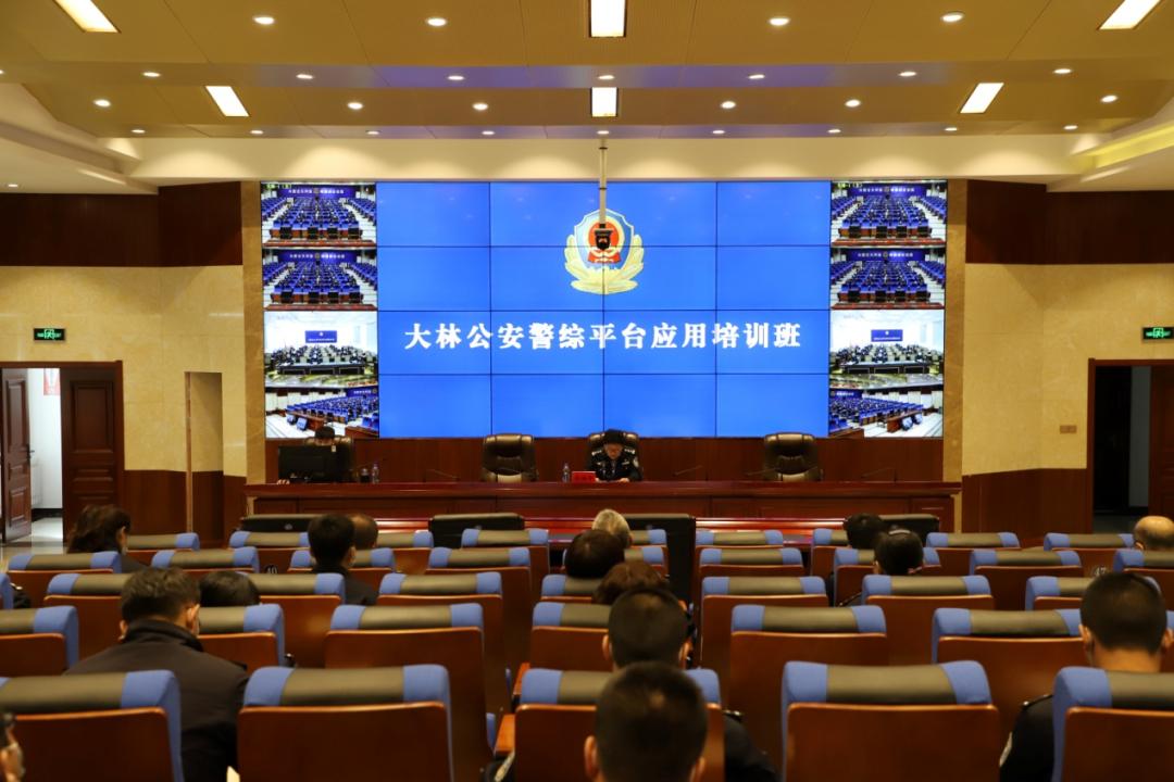 大林公安局举办警综平台应用培训班