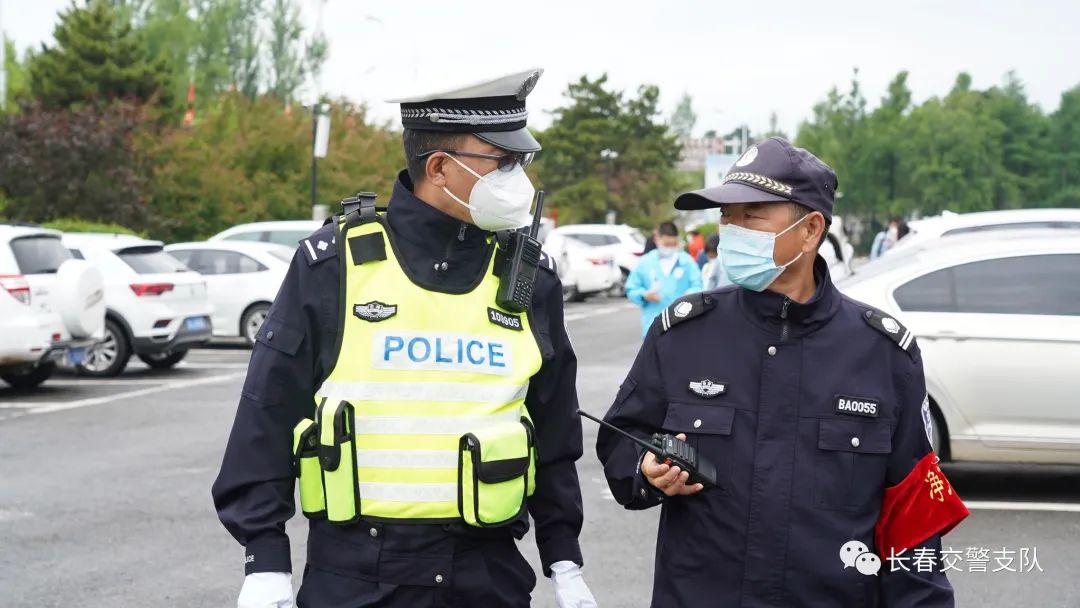 長春交警粽在您身邊守護您平安端午我在崗