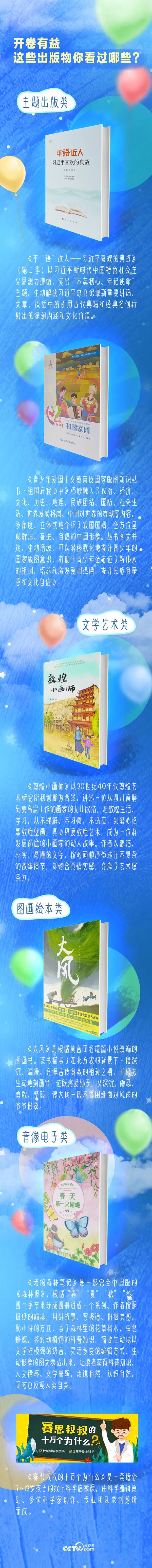 最温柔的牵挂｜开卷有益这些出版物你看过哪些？