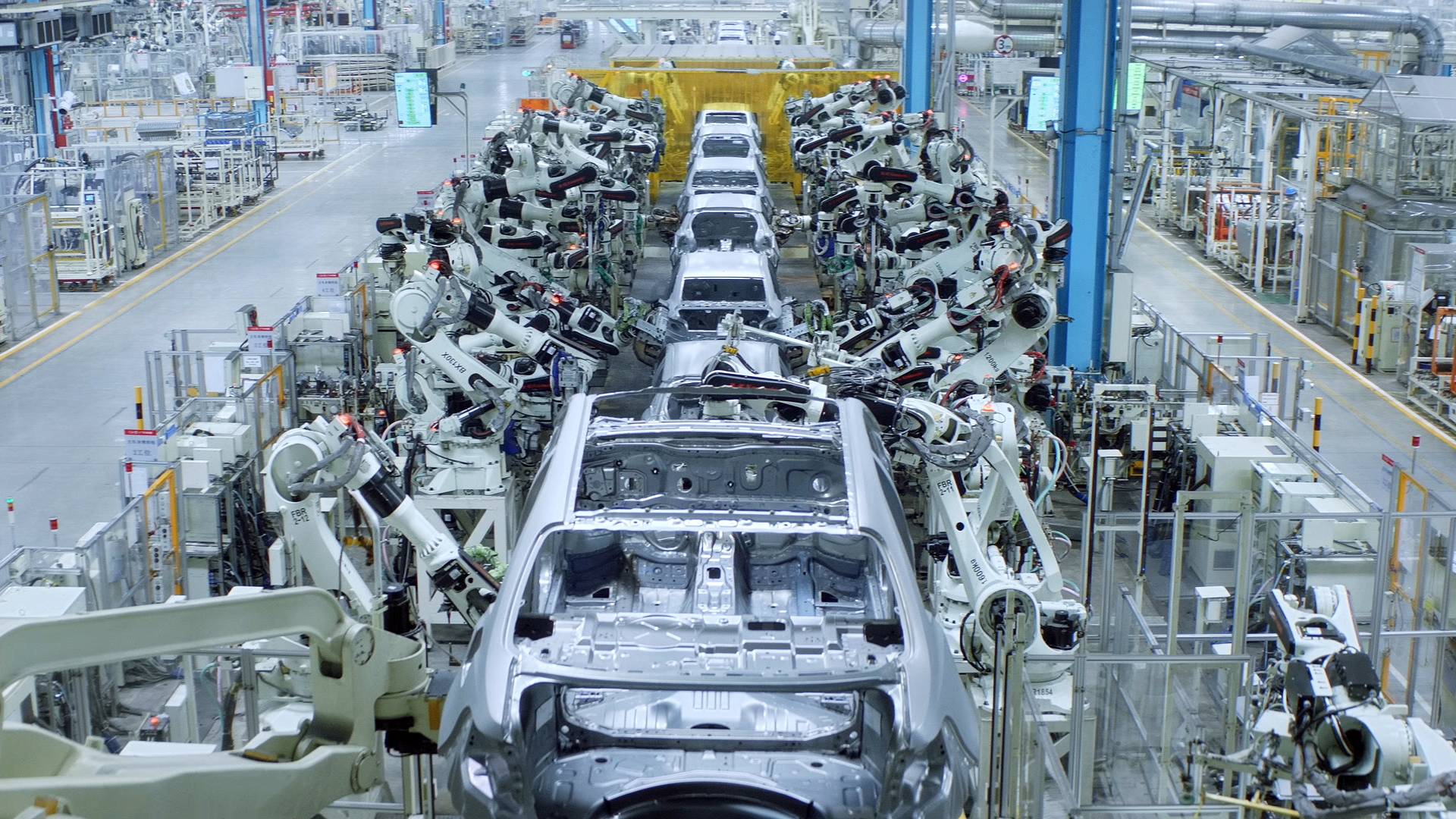 广汽丰田生产车间(资料图片)