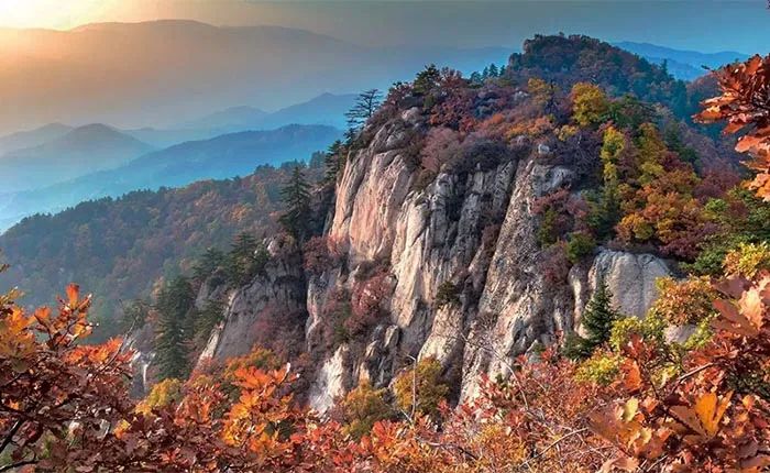 庞泉沟风景图片