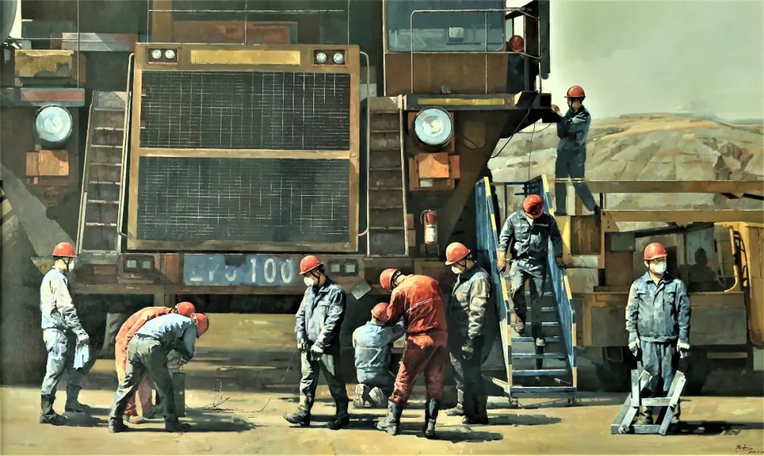 (建设者 杜勇)(担当 郭静)(守护 郭静)原标题:《油画里的准格尔|绿色