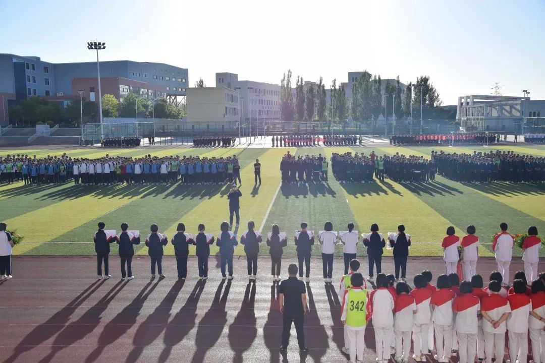 仪式感拉满张家口一中西校区万全中学这样为高三学子壮行