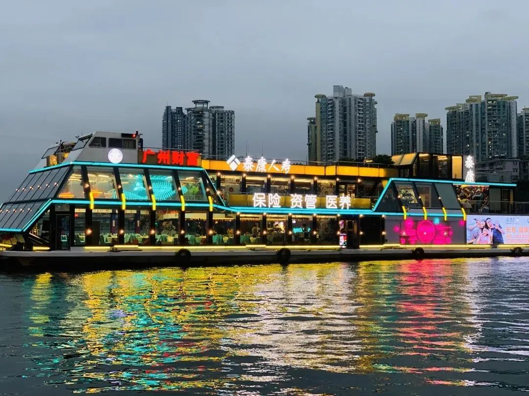 游船独一无二的超一线江景水上宵夜大排档广州财富号2022能在深夜满足