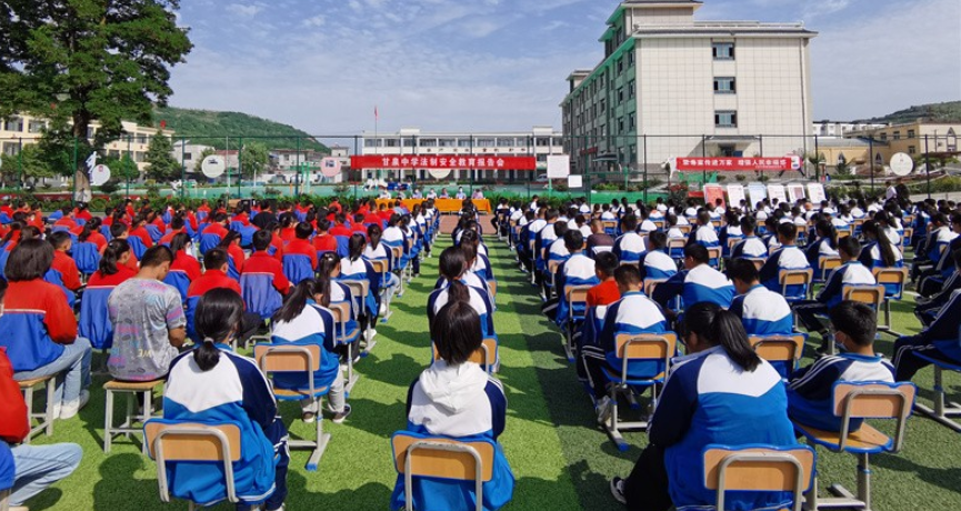 健康人生绿色无毒省四所禁毒宣传走进麦积区甘泉中学