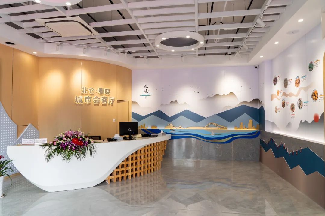 坐落在梅山红桥旁,全区首个城市会客厅正式亮相!