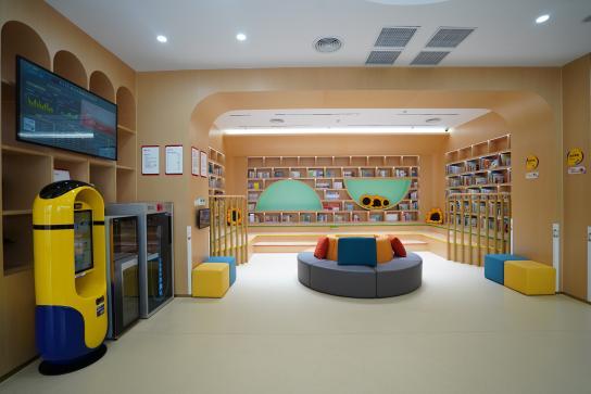 幸福在我身边赞中山这家银行创新建设儿童友好公益空间