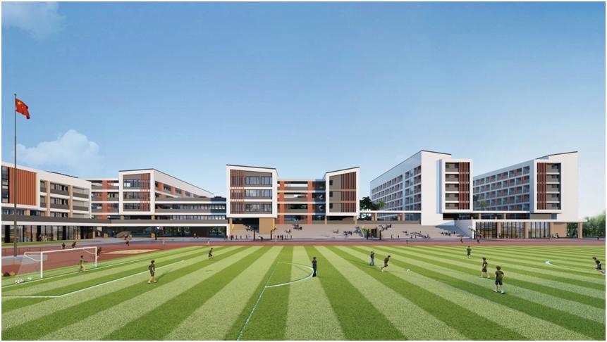 海口江东新区新增一所完全中学提供2700个学位