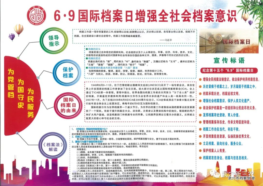 69国际档案日增强全社会档案意识