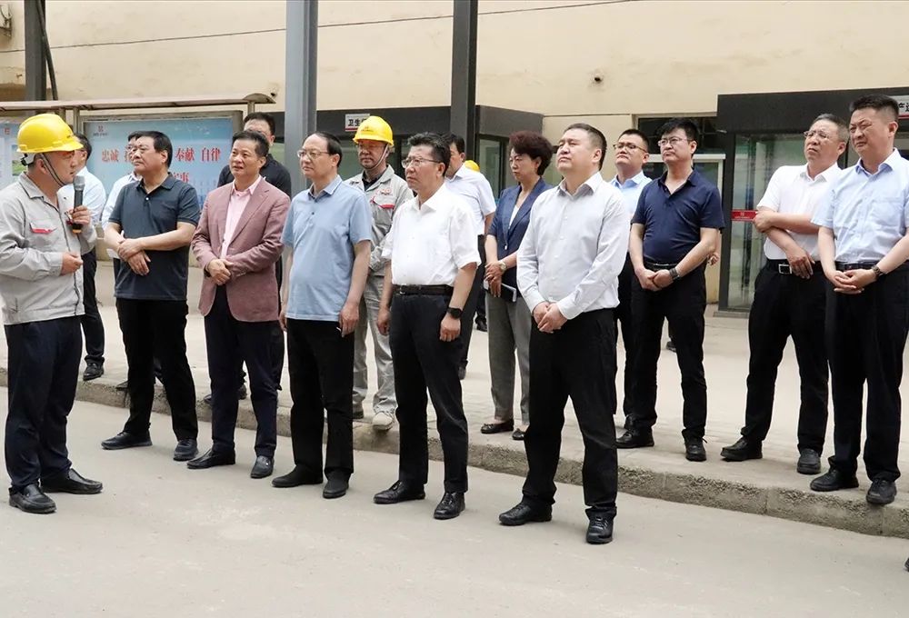 金昌市党政代表团在白银区考察