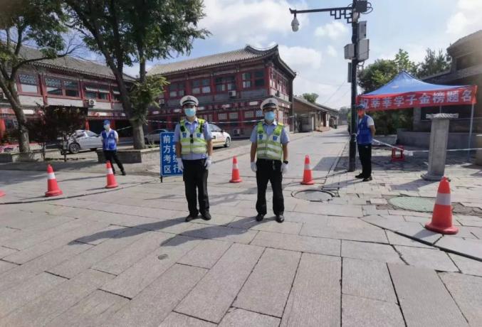 山海关区多部门联动合力护航平安高考