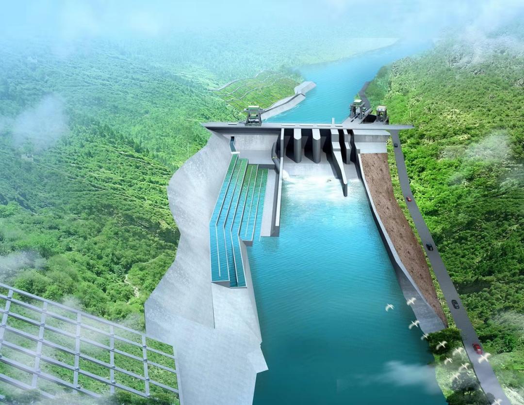项目效果图绰斯甲水电站位于阿坝州壤塘县和金川县境内,为大渡河上游