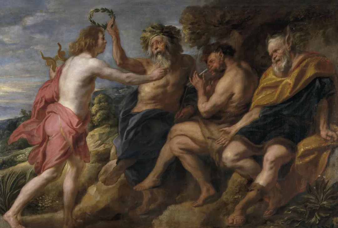 古希腊宙斯荒婬油画图片