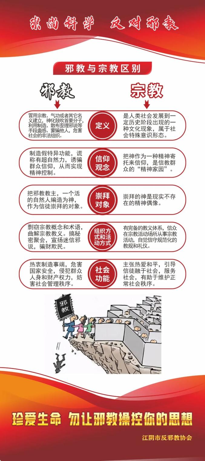 带大家一起学习反邪教知识法治全澄推出《反邪教宣传月》专栏从今天起