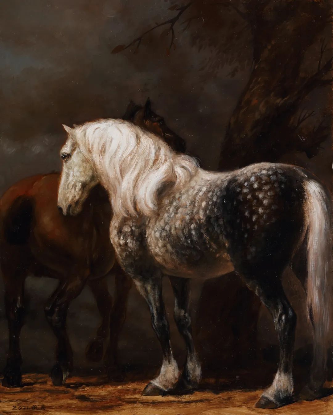 中国马文化艺术品牌武马画马油画篇