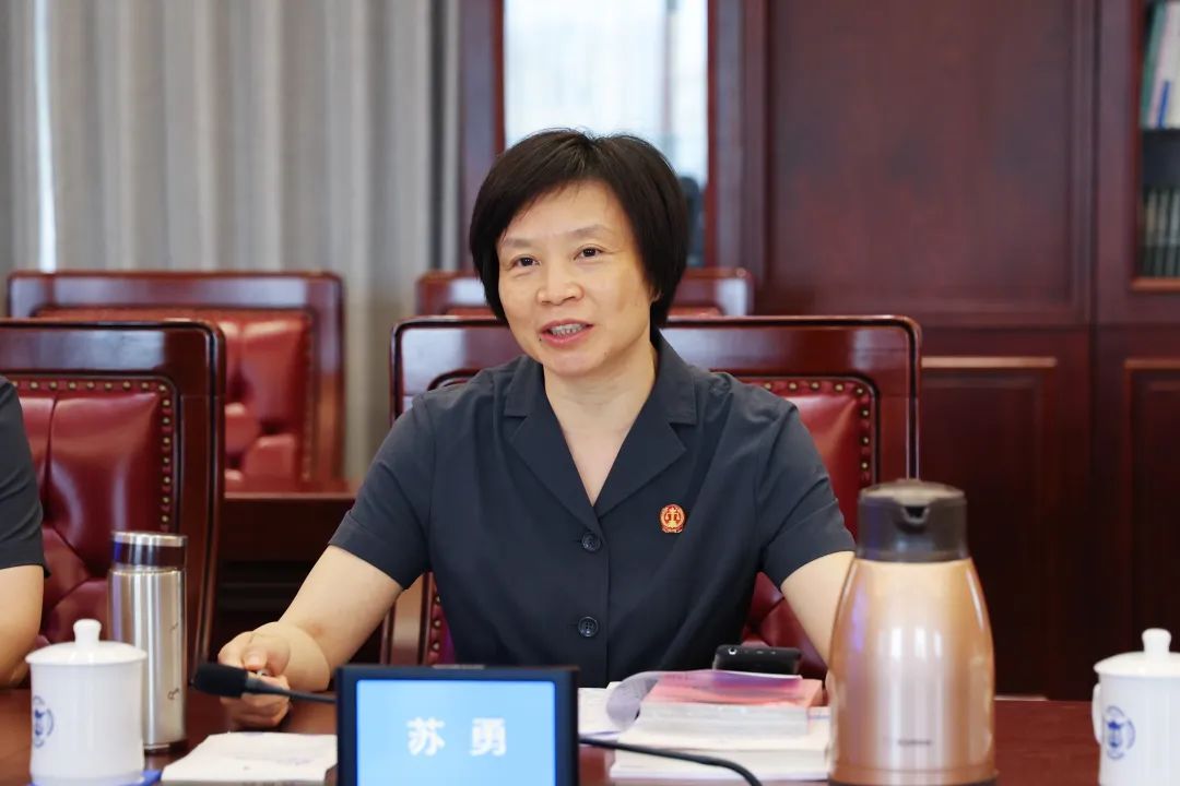 共商合作共叙发展苏州中院与阜阳中院召开工作座谈会蔡绍刚苏勇出席