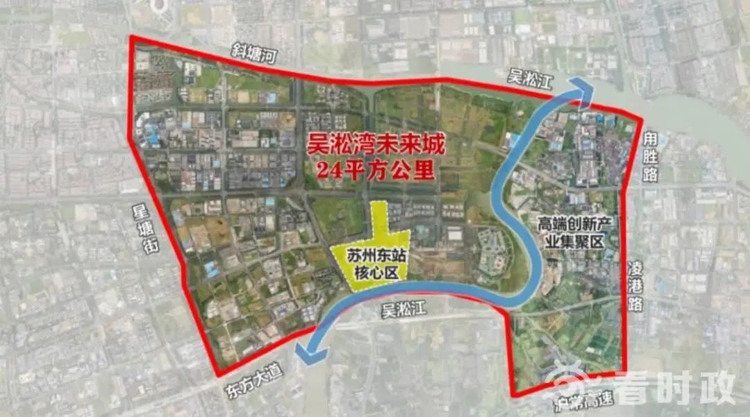 吴淞江以创新为链串起园区多彩绣带